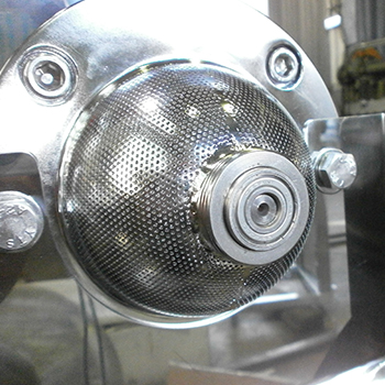 Sekrup hemispherical Bagian mesin Granulasi